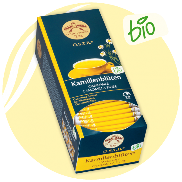 GOLDEN BRIDGE TEA® BIO KAMILLENBLÜTEN 