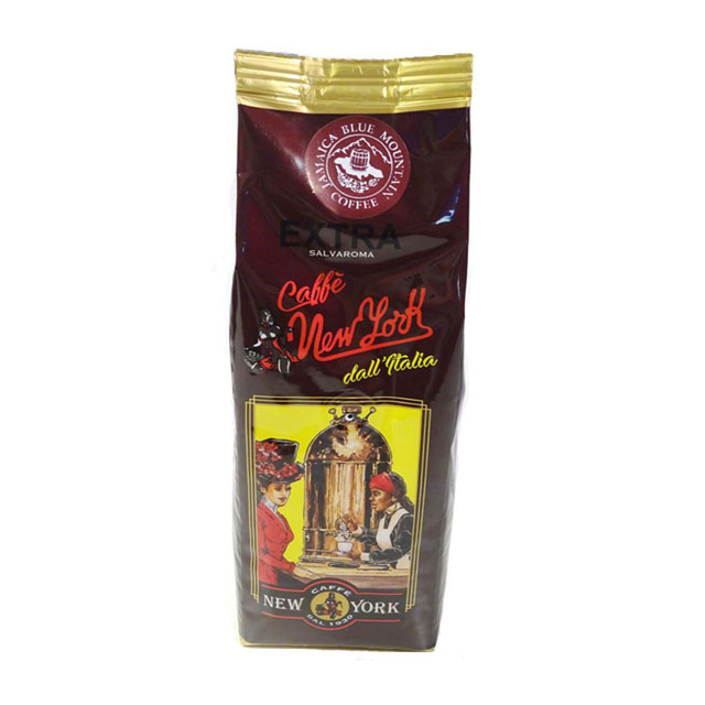 CAFFÈ NEW YORK EXTRA, 250G, Mischung verschiedener hochwertiger Kaffeesorten mit   Jamaica "Blue Mountain"  