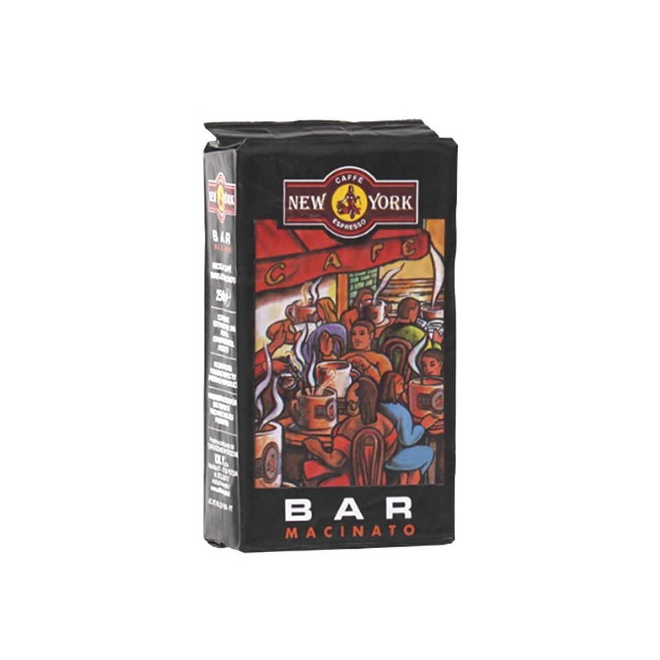 CAFFÈ NEW YORK EXTRA BAR, 250G, 30% Arabica, 70% Robusta 