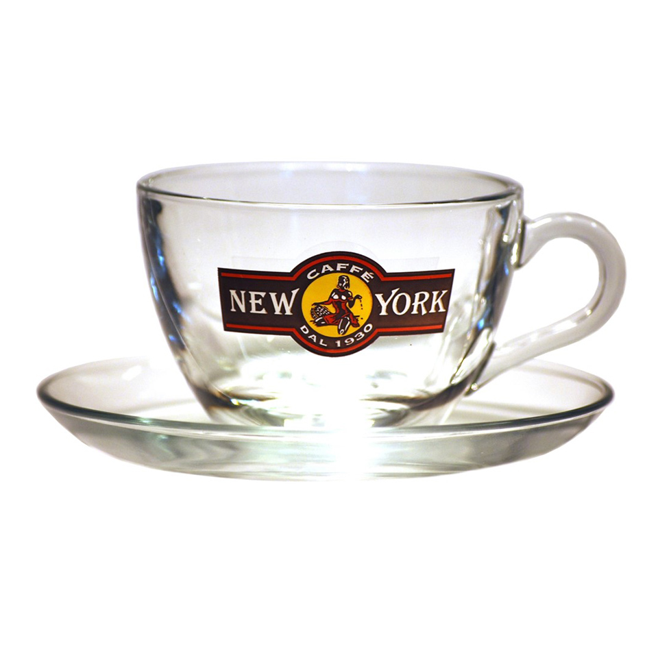 CAFFÈ NEW YORK GLAS - CAPPUCCINOTASSE