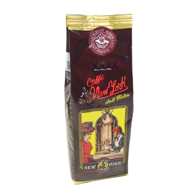 CAFFÈ NEW YORK EXTRA XXXX, 250G, 80% Arabica mit 5% Jamaica "Blue Mountain" 20% Robusta