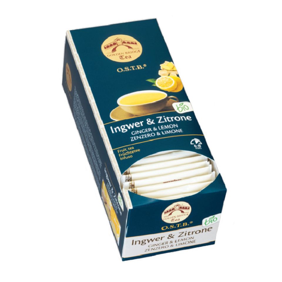 GOLDEN BRIDGE TEA BIO Ingwer & Zitrone | 16836