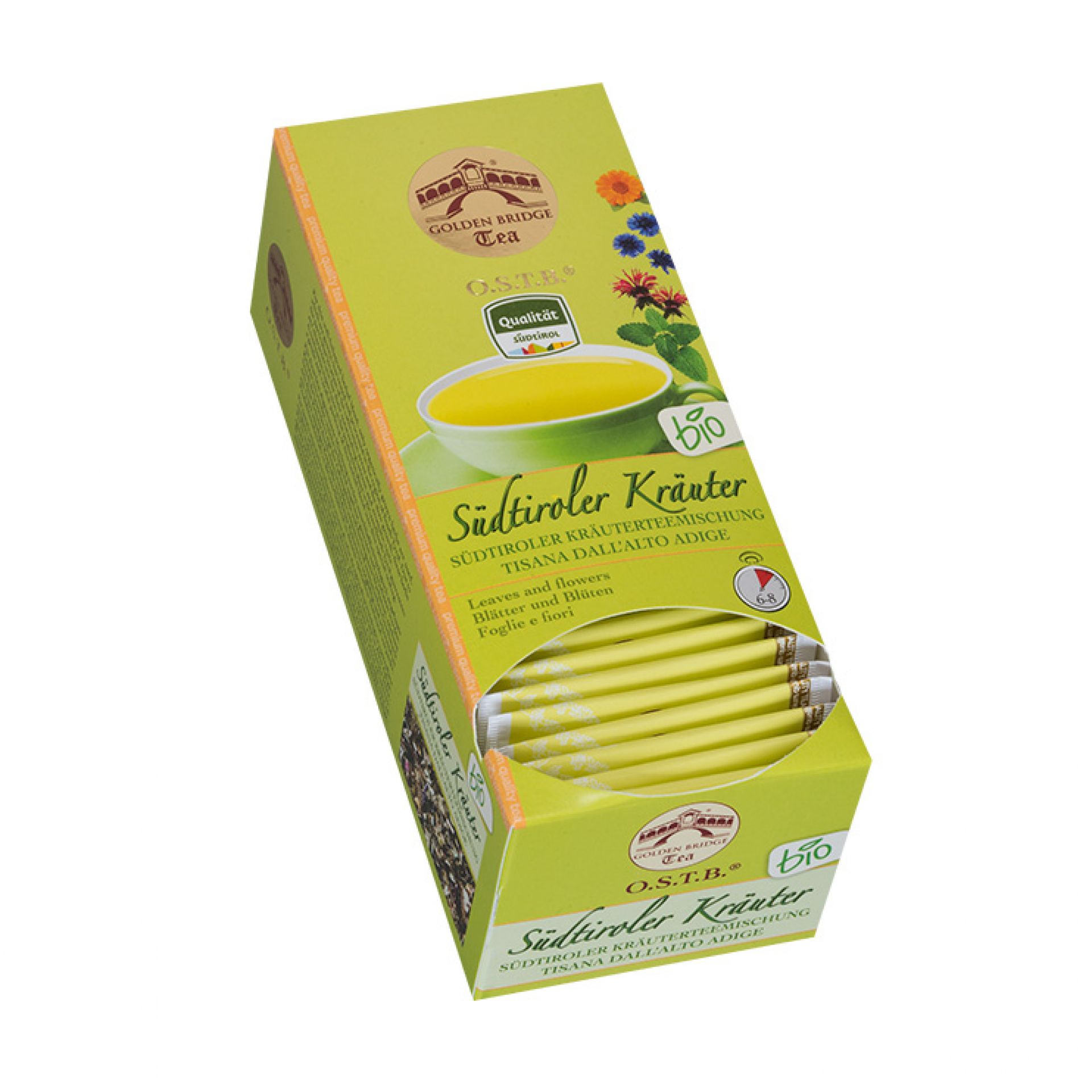 GOLDEN BRIDGE TEA BIO Südtiroler Kräuter